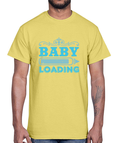 Baby Loading Style 28#- baby shower- Cotton Tee