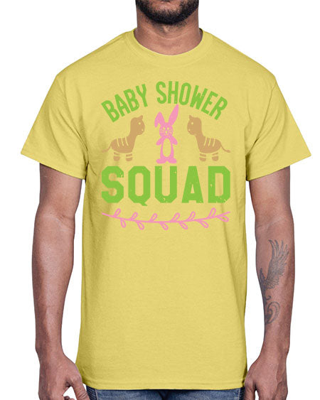 Baby Shower Squad Style 32#- baby shower- Cotton Tee