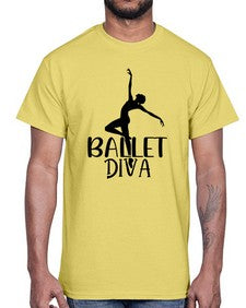 Ballet diva 69#- ballet- Cotton Tee
