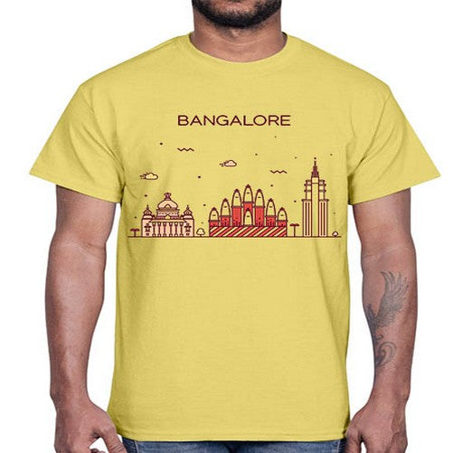 Bangalore 401#- cities- Cotton Tee