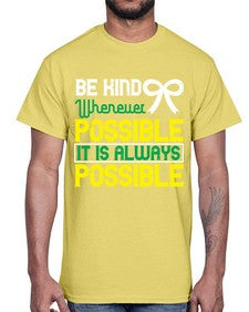 Be kind whenever possible It is always possible Style 49#- Self awareness- Cotton Tee