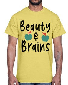 Beauty and Brains 18#- general school- Cotton Tee