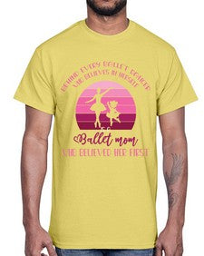 Behind every ballet dancer is ballet 81#- ballet- Cotton Tee