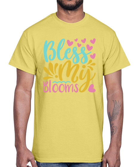 Bless my blooms Style 69#- summer- Cotton Tee