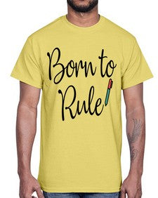 Born to Rule 28#- general school- Cotton Tee