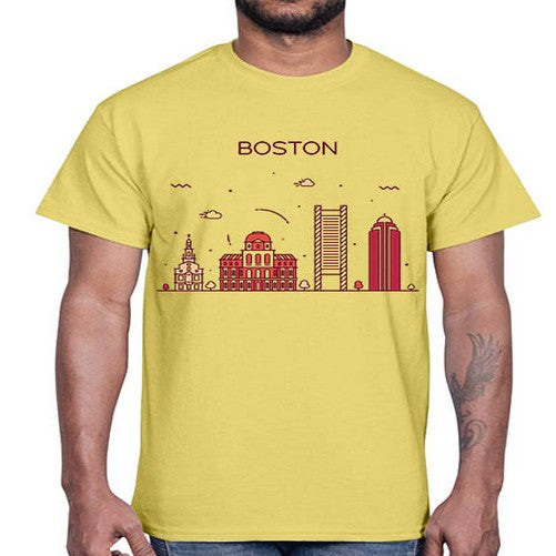 Boston 481#- cities- Cotton Tee