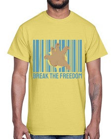 Break the Freedom 25#- internet- Cotton Tee