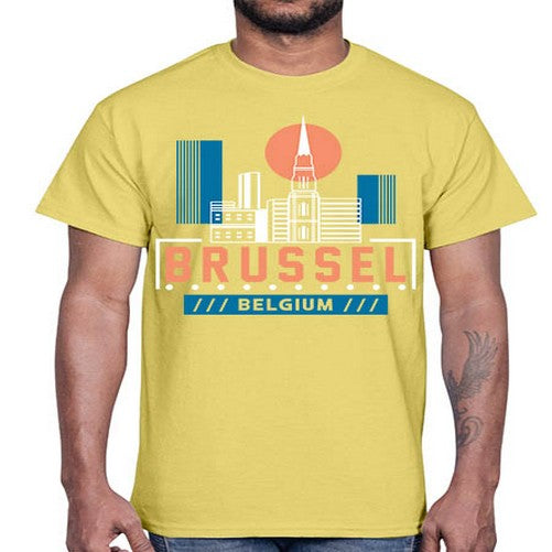 Brussel 504#- cities- Cotton Tee