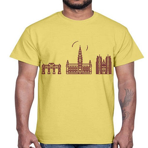 Brussels 507#- cities- Cotton Tee