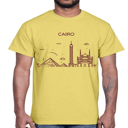 Cairo 526#- cities- Cotton Tee
