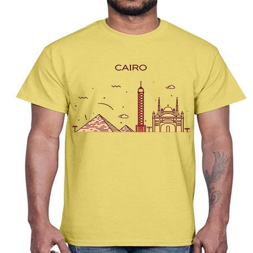 Cairo 529#- cities- Cotton Tee