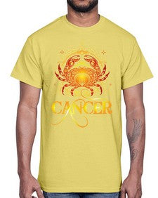 Cancer 163#- cancer- Cotton Tee