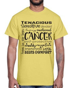 Cancer 565#- cancer- Cotton Tee