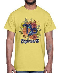 Capricorn 6#- capricorn- Cotton Tee