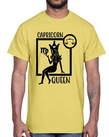 Capricorn queen 194#- capricorn- Cotton Tee