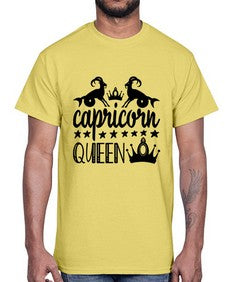 Capricorn queen 195#- capricorn- Cotton Tee