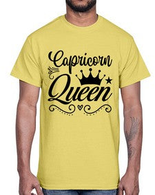 Capricorn queen 196#- capricorn- Cotton Tee