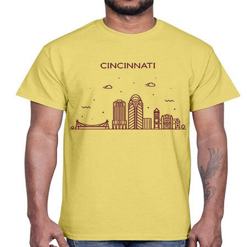 CincinnatiOH 588#- cities- Cotton Tee
