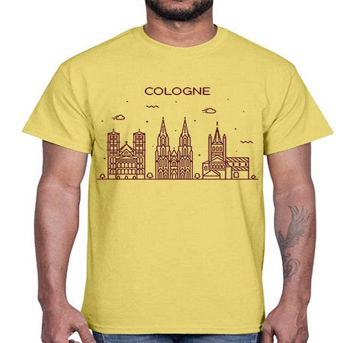 Cologne 593#- cities- Cotton Tee
