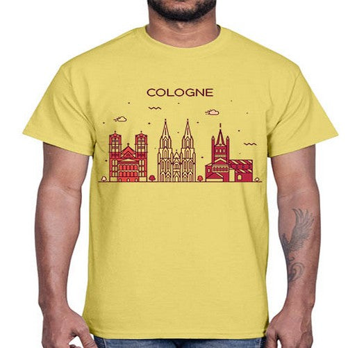 Cologne 595#- cities- Cotton Tee