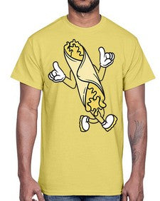 Cool kebab 76#- cartoon food- Cotton Tee