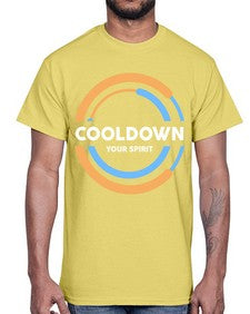 Cooldown Your Spirit 194#- yoga- Cotton Tee