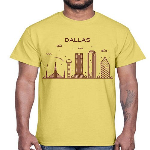 Dallas 643#- cities- Cotton Tee