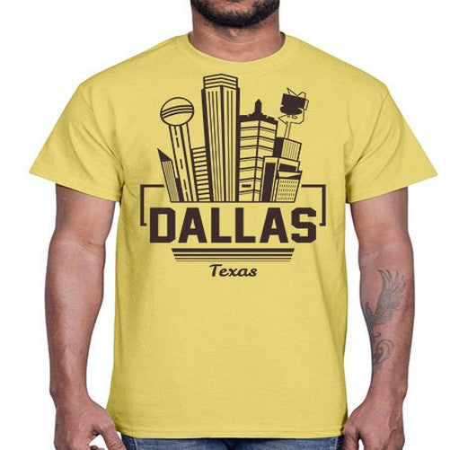 Dallas 645#- cities- Cotton Tee
