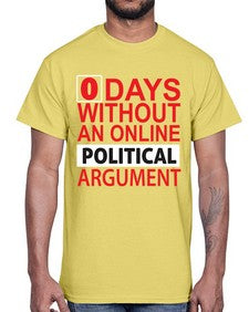 Days Without an online 80#- internet- Cotton Tee