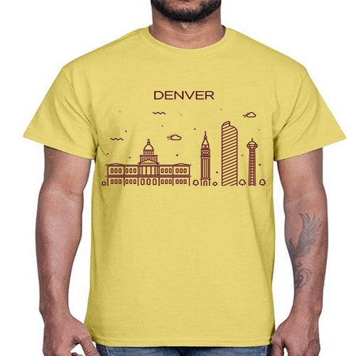 Denver 659#- cities- Cotton Tee