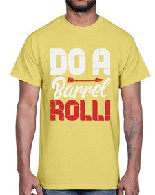 Do a barrel roll 4#- video games- Cotton Tee