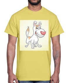 dog 114#- dogs- Cotton Tee