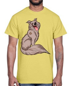 dog 98#- dogs- Cotton Tee