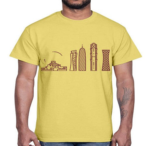 Doha 672#- cities- Cotton Tee