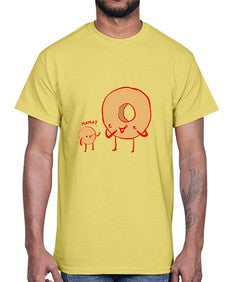 Donuts 5#- cartoon food- Cotton Tee