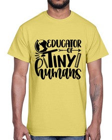 Educator Of Tiny Humans Style 744#- teacher- Cotton Tee