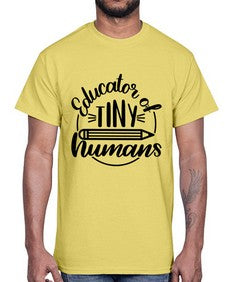 Educator Of Tiny Humans Style 745#- teacher- Cotton Tee