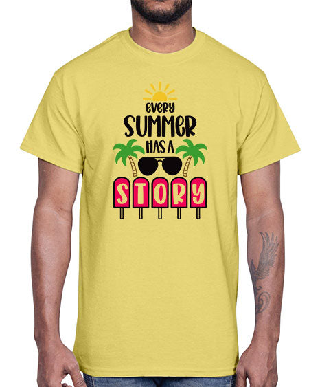 Every Summer Has A Story Style 46#- summer- Cotton Tee