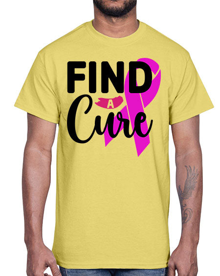 Find a Cure 26#- breast cancer- Cotton Tee