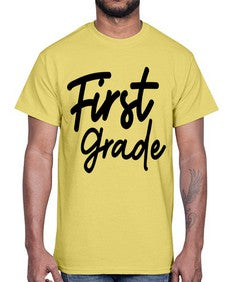First Grade 114#- first grade- Cotton Tee