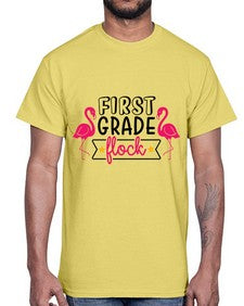 First Grade Flock 136#- first grade- Cotton Tee