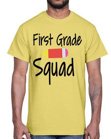 First Grade Squad 154#- first grade- Cotton Tee