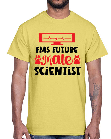 Fms Future Male Scientist 270#- general science- Cotton Tee