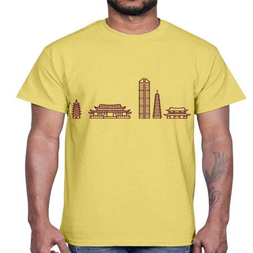 Fuzhou 752#- cities- Cotton Tee