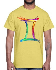 Gemini 222#- gemini- Cotton Tee