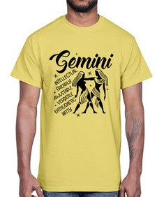 Gemini 223#- gemini- Cotton Tee