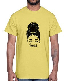 Gemini woman- gemini- Cotton Tee