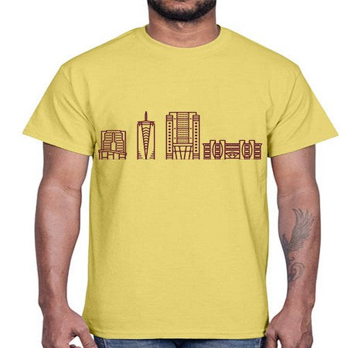 Gurgaon 798#- cities- Cotton Tee