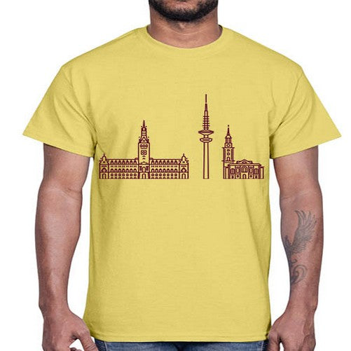 Hamburg 806#- cities- Cotton Tee