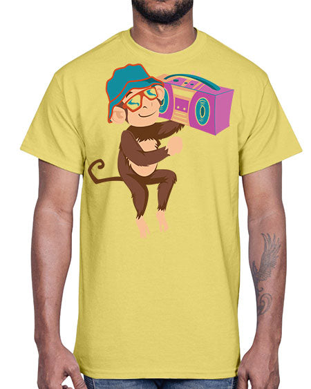 Hiphop Monkey 6#- monkey- Cotton Tee